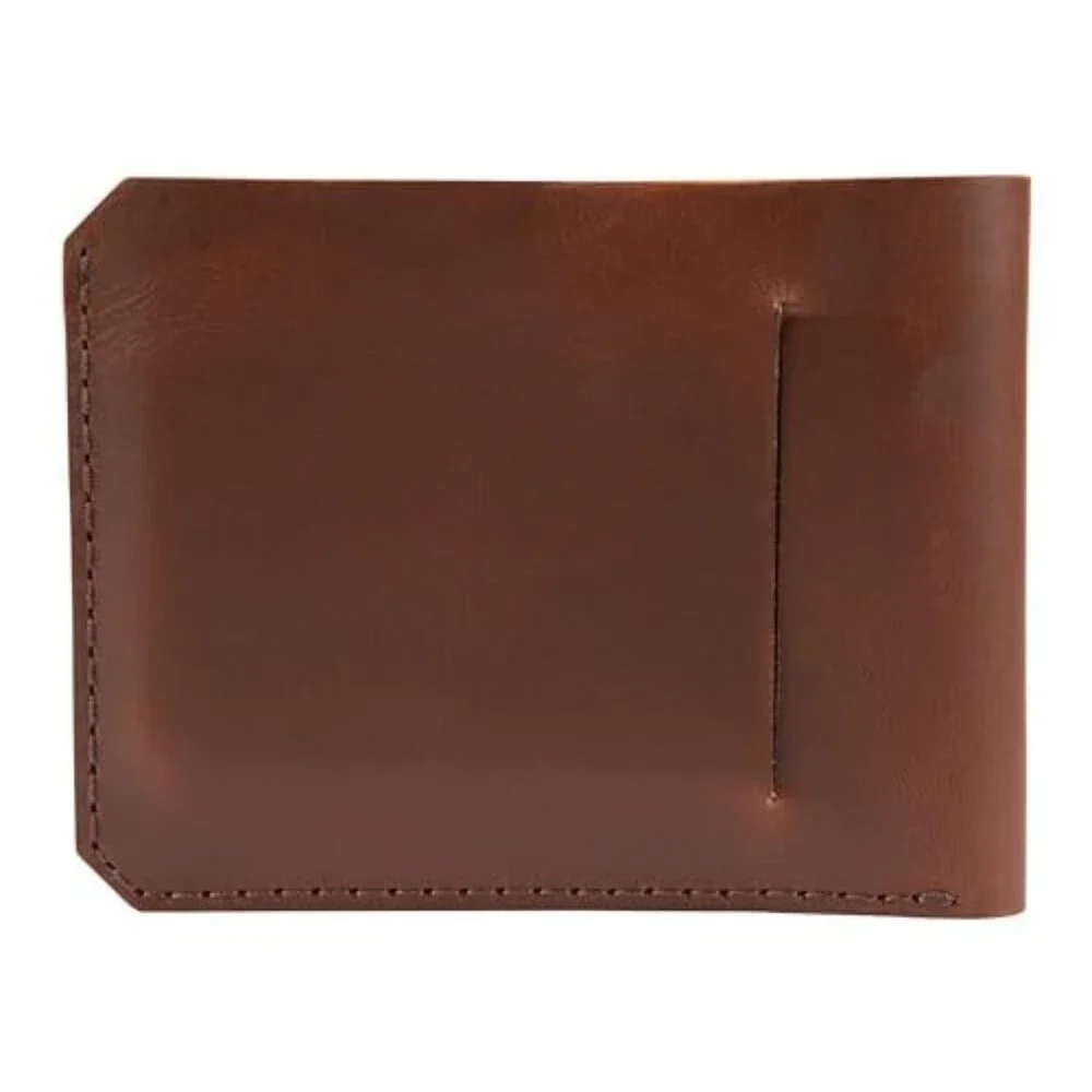 Carhartt Craftsman Bifold Wallet Men's One Size Brown Leather Card Slots NLW383